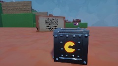 Iron Checkpoint Crate Mini platform game