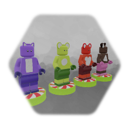 LEGO Dimensions Candy in Candyland Story Pack Characters