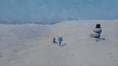 Snow slide Race demo