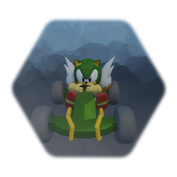Sonic YTP in a go kart
