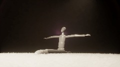 Split statue