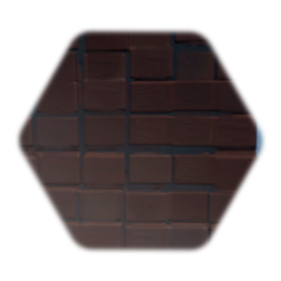 Dark Red Aged Brick Wall