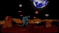 Nes Godzilla Mars Scene