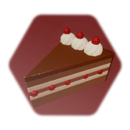 Chocolate and raspberry cake