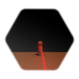 Hit based on comparison of position to laser pointer position