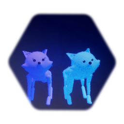 Macre & Karia the Two Spirit Foxes