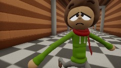 Antony runs away from The Wario Apparition