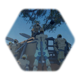 UPMW soldiers pack
