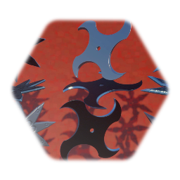 Shuriken throwing star