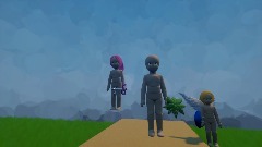 Kingdom hearts X: survivor's tales, Test area