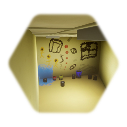 Backrooms movie - the Mural
