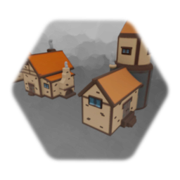 Medieval world building set