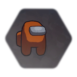 Among Us Crewmate (Orange)
