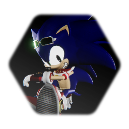 Sonic the hedgehog remake model