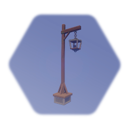 Wooden Lamppost  - TCMP029