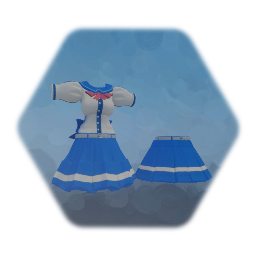 Futuristic  Sailor school uniform (Winter)