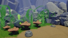 Desert Oasis Puzzle Test Scene