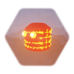 realistic minecraft magma cube