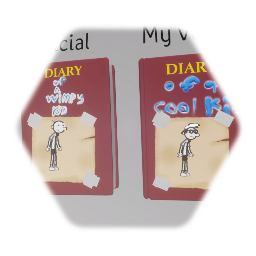 DIARY of a Wimpy Kid official vs my version