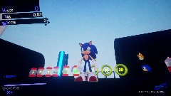 Mon niveau Sonic