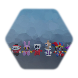 The Amazing Digital Circus plush collection