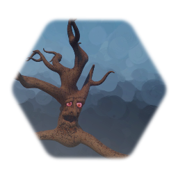 Spooky Tree faces