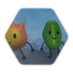 Firey and Leafy plushiness for blocked people