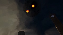 Majora, s Mask (Moon) Falling in Buenos Aires