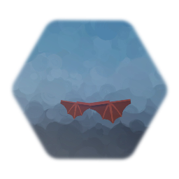 Orange Dragon wings