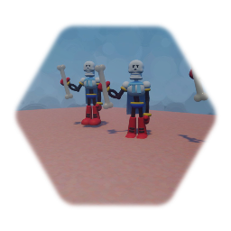 Sans vs Papyrus
