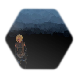 Remix blonde female chara