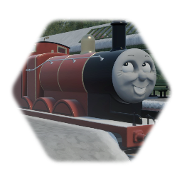 James the Splendid Red Engine