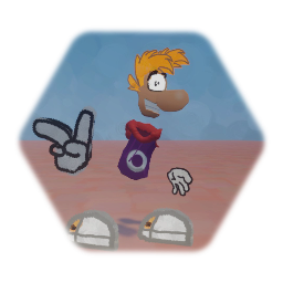 Rayman legends: Rayman puppet