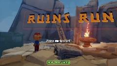 Ruins Run start menu