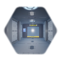 Corridor With Elevator