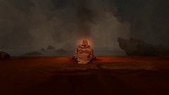 The men, the fire and the sea