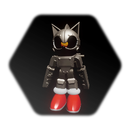 Mecha sonic [playable cgi modle]