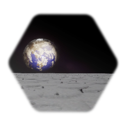 Moon landscape