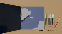 Sketchy Sketch Pad |  Plane In The Sky