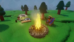Le camping et chalait