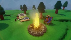 Le camping et chalait