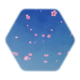 Cherry Blossom leaves effect