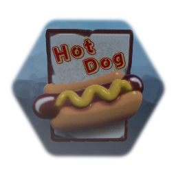 Wall Sign - Hot Dog