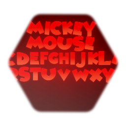 Mickey Mouse Font
