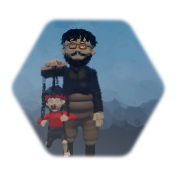 Julian and his puppet julian jr