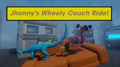 Jhonny's Wheely Couch Ride!