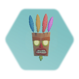Aku Aku mask