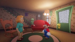 Lois Griffin meets Mario!