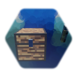 Minecraft Chest & Torch