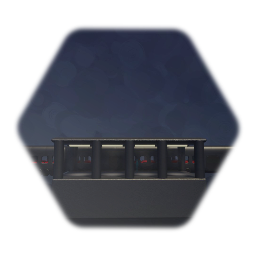 Train and 3 Stations